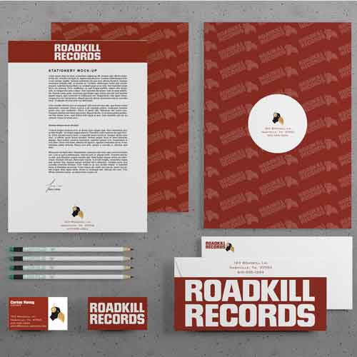 Roadkill Records Branding
