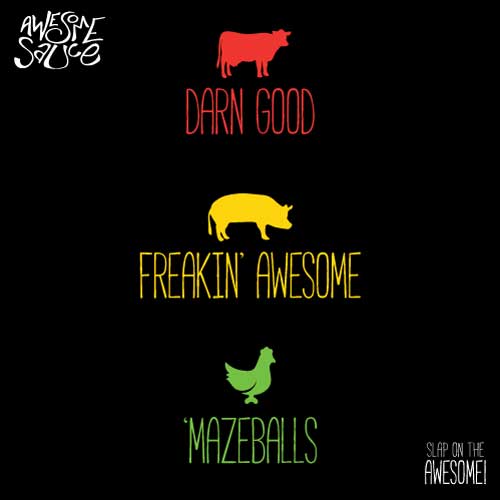 Awesome Sauce Bottles and packaging