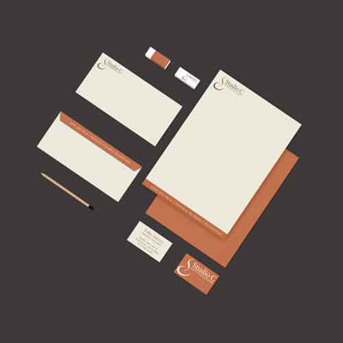 Studio C coffeehouse branding