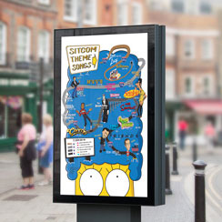 Sitcom Music Infographic