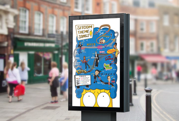 Sitcom Music Infographic